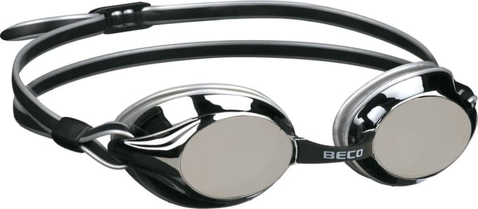 BECO zwembril Boston - mirror silver