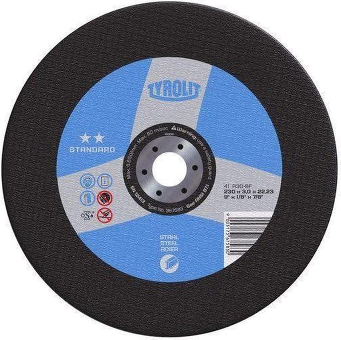 Tyrolit Doorslijpschijf - Vlak - Staal - 230 x 3,0 mm