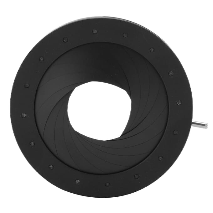 SK44 2?44mm Irisdiafragma Stevige Optische Module Variabel Handmatig Industrieel Diafragma black