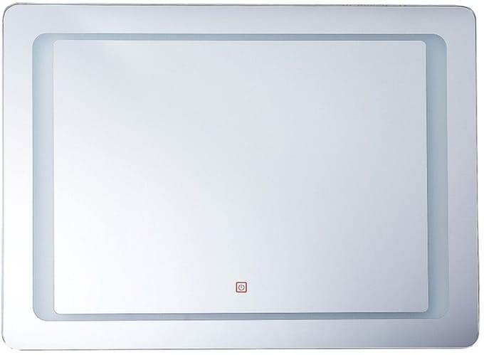 WASSY - LED-spiegel - Zilver - Glas