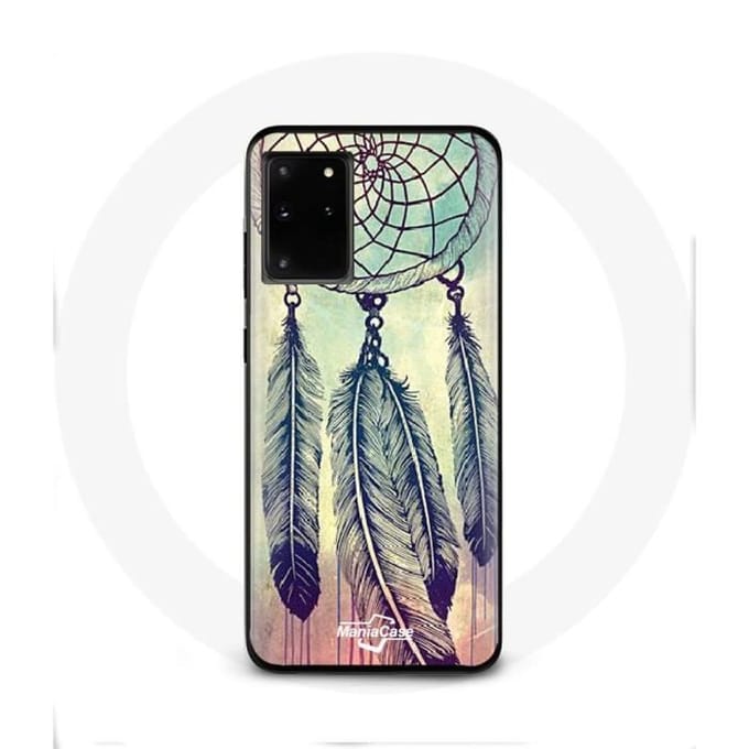 Coque pour Samsung Galaxy S11 Plus Attrape rêve coloré marron