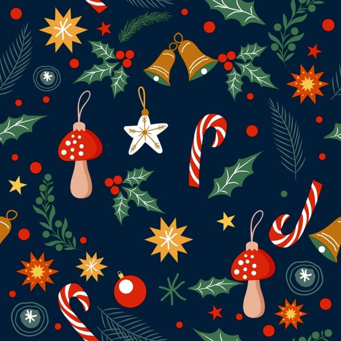 Lunch servetten Tree decoration - Paper + Design - 33x33 cm