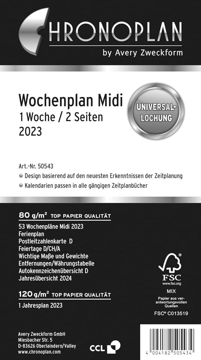 Weekplanner 2013/2014 1 Week Per 2 Pagina's Met Kolommen