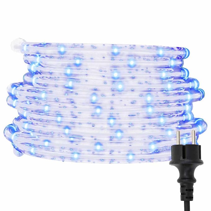 vidaXL - Lichtslinger - met - 1200 - LED's - warmwit - 50 - m - PVC