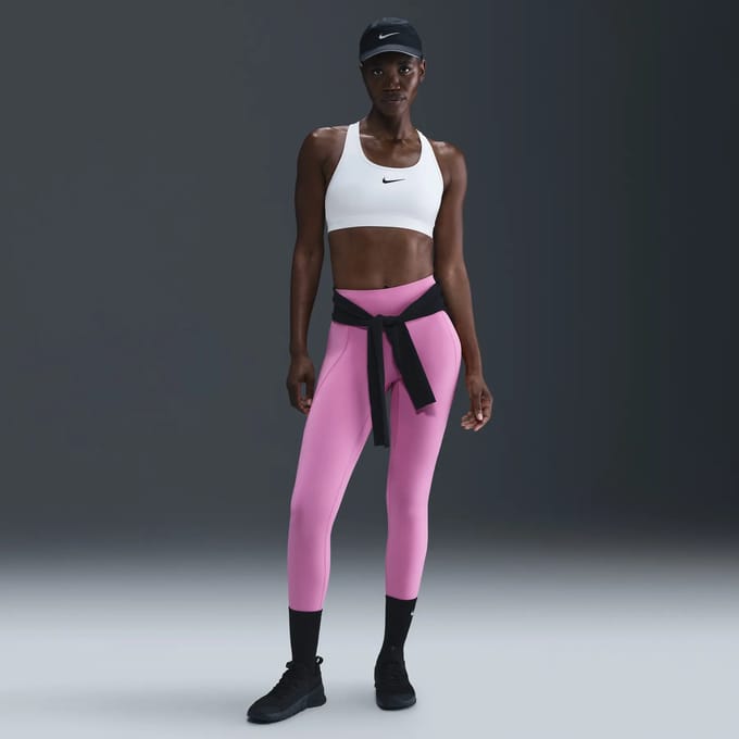 Medium ondersteunende beha voor vrouwen Nike Swoosh