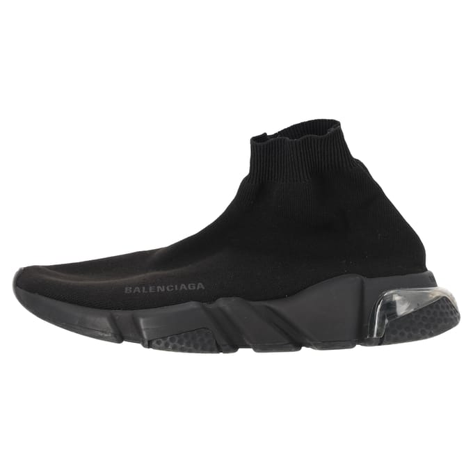 Balenciaga Speed Sneakers in Zwarte Polyester