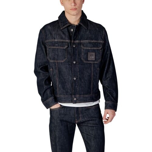 Armani Exchange Xm000343_af12284 Spijkerjas Blauw S Man