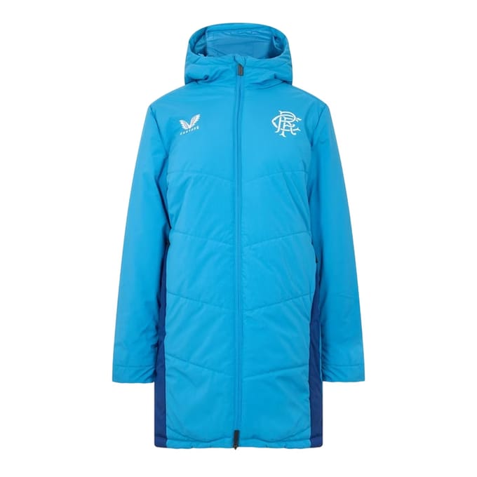 Castore Dames Rangers FC Anorak (Blauw/Donkerblauw)
