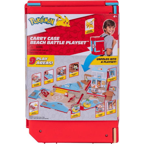 Pokémon - Carry Case Battle Beach Playset