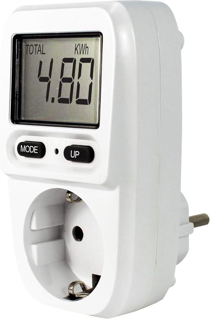 Energiemeter Verbruiksmeter - P1 Meter Stopcontact - Led