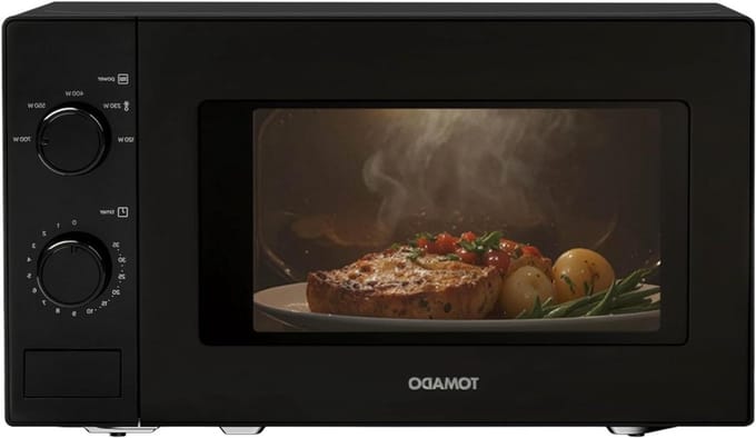 Magnetron - Oven Verwarming - Snel Eten Bereiden - Compact Model - 20 Liter - Wit