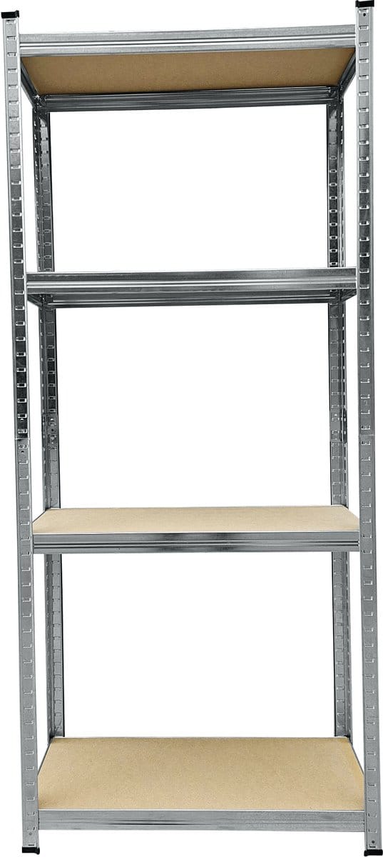 HOME It® Work Stalen Stellingkast, 4 Planken, max 200 kg, 150x70x30cm