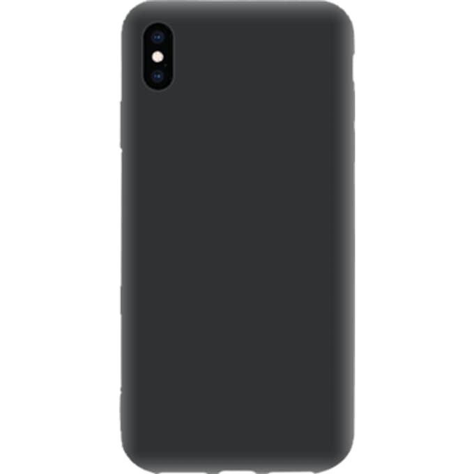 iPhone XS Max TPU Back Cover - Zwart