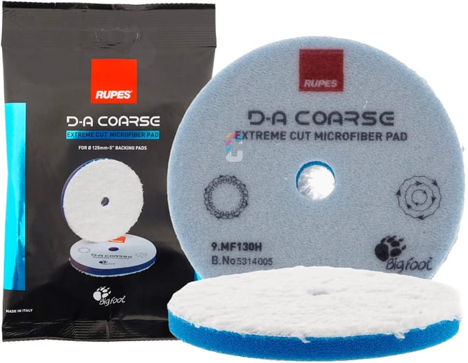 RUPES D-A COARSE Microvezel Polijstpad 130-150mm