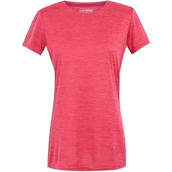 T-shirt Korte Mouwen Dames Ademend Lichtgewicht Sneldrogend Fingal Editie