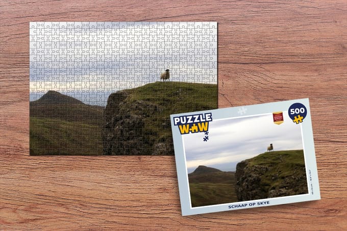 Puzzel Schaap op Skye - Legpuzzel - Puzzel 500 stukjes