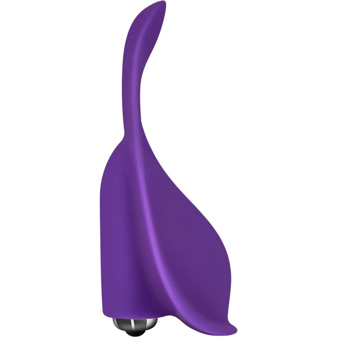 Opleg vibrator met bullet van siliconen, 13 cm
