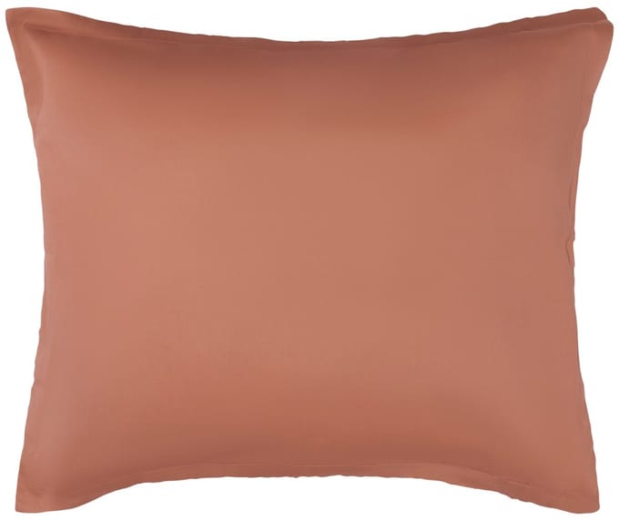Linolux Kussensloop Uni Satijn Old Rose 60x70