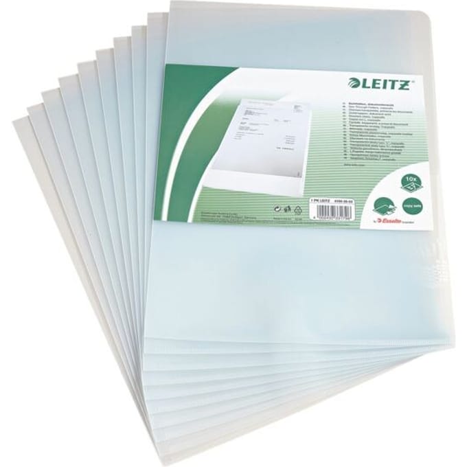 Premium Folder - A4 - PVC - Transparent - Portrait - 220 mm - 313 mm