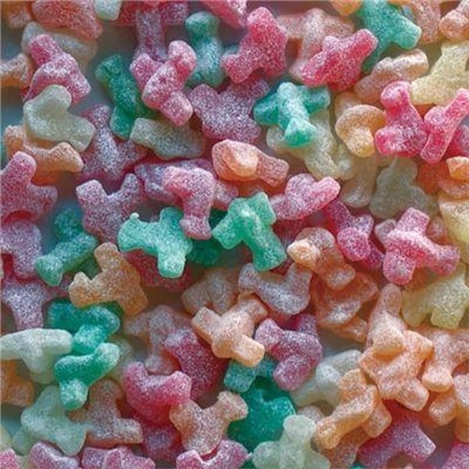 Geldhof Zure Vliegers 3kg ( vliegtuigen zure snoep)