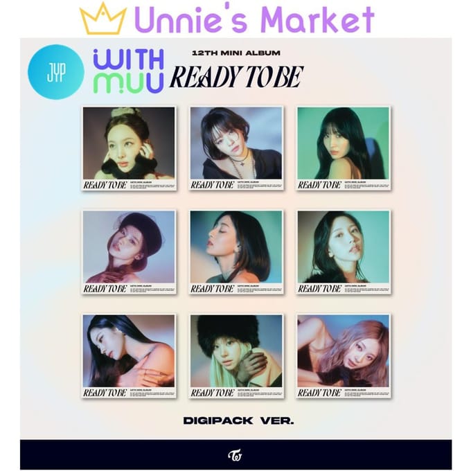 TWICE - REDY TO BE Digipack ver. NO POB_CHAEYOUNG