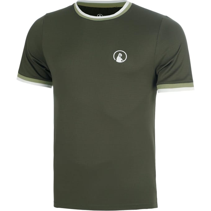 Quiet Please Memories Break Ringer T-shirt Heren