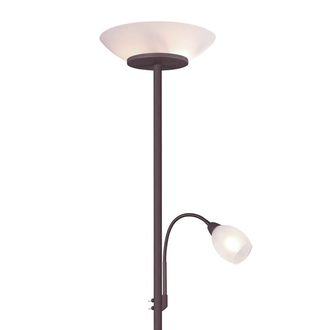 Reality Leuchten Vloerlamp Gerry in roestkleuren