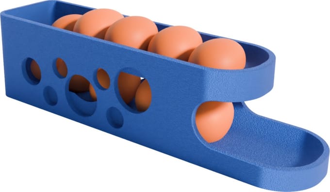 Fiastra Eierrek – Milano eierhouder XL – Koningsblauw
