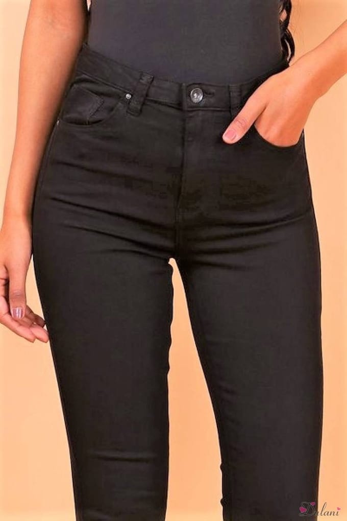 Broek Toxik3 met hoge taille L185 zwart