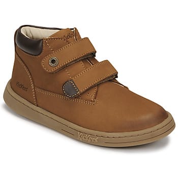A Scratch-sportschoenen van leer voor kinderen van Tackeasy