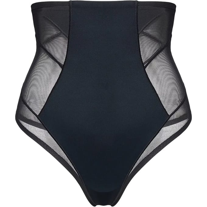 Esotiq Sculpt - Corrigerende Maxi Slip - Hoge Taille - Zwart - Maat S