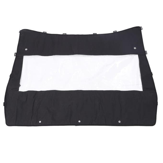 UTV Achter Soft Windscherm Achter Waterdichting Transparant Achterruit Vervanging voor 800 Trail 800 black