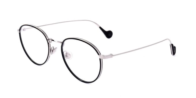 Moncler ML5110 Shiny palladium 51/20/145 UNISEX Brilmonturen