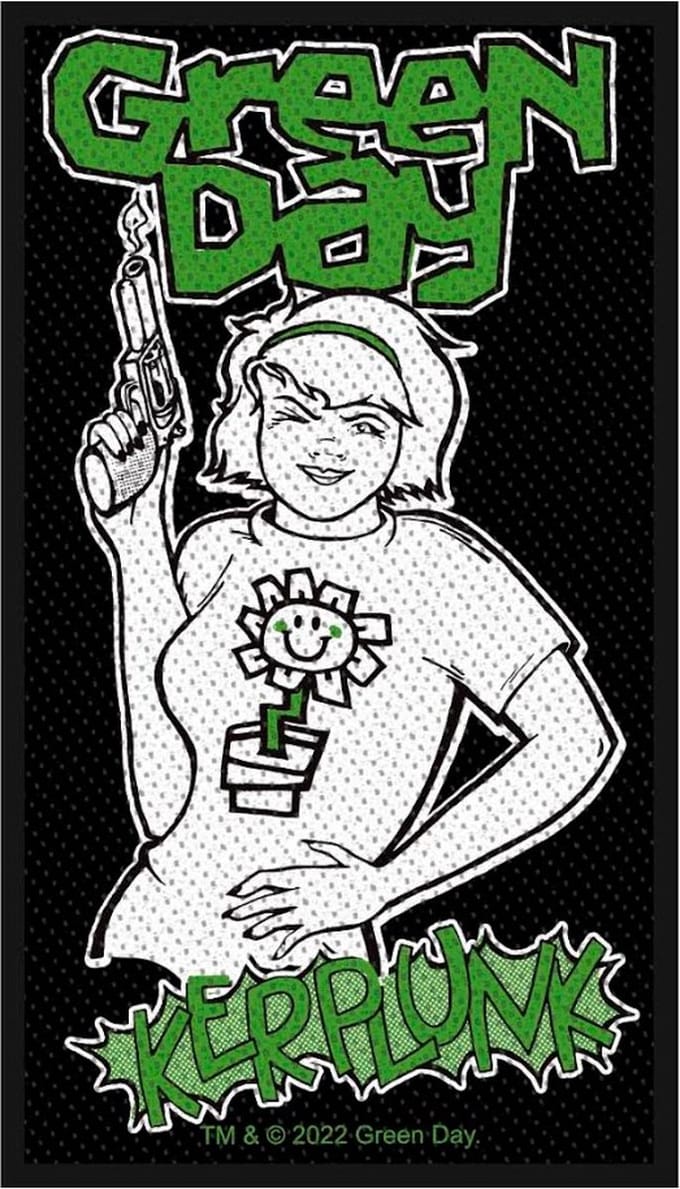 Green Day - Kerplunk Patch - Multicolours