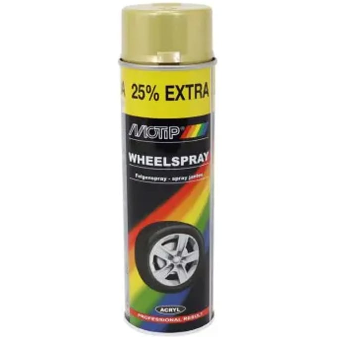 MoTip Velgenlak GOUD spuitbus 500ml