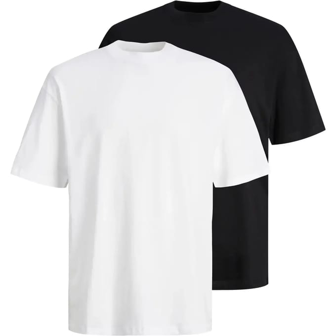 JACK&JONES - JJEBRADLEY TEE SS O-NECK 2PK MP NOOS - Heren - T-shirts