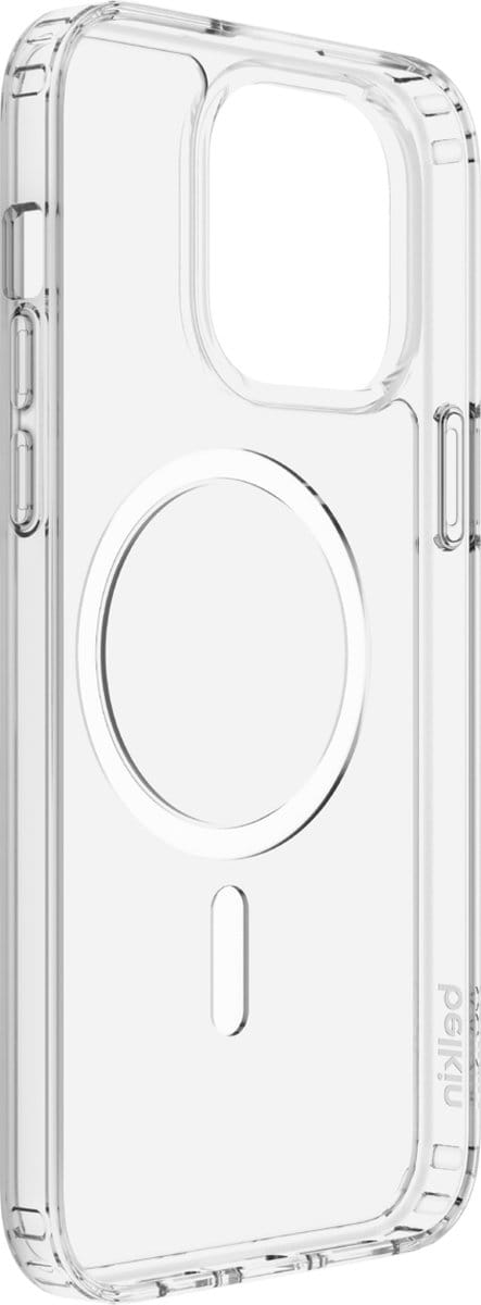 BELKIN SheerForce Magnetic Anti-Microbial Protective Case geschikt voor iPhone 14 Pro Max - clear