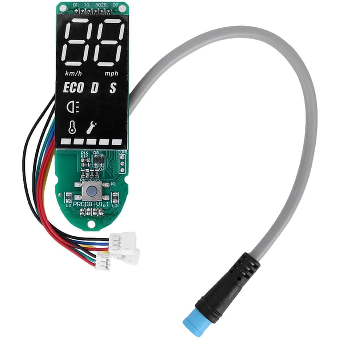 Kit d'accessoires de couvercle d'écran de carte de circuit Bluetooth pour trottinette électrique Xiaomi M365 Pro blanc