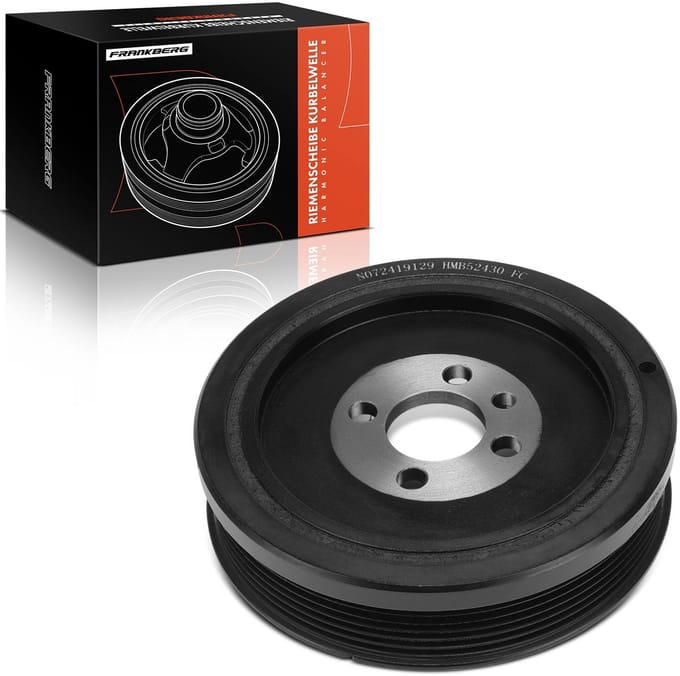 Frankberg 1x Riemenschijf Krukas voor VW T5 Transporter V Bora Audi