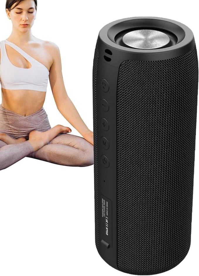 Draadloze Luidspreker - Bluetooth Speaker - Muziek Luisteren - IPX5 Waterbestendig - 100 meter bereik - Zwart