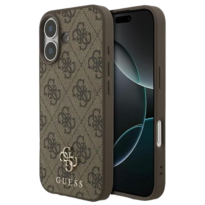 Guess Back Cover Case - iPhone 17 - Bruin - MagSafe-compatibel - Slank en duurzaam design
