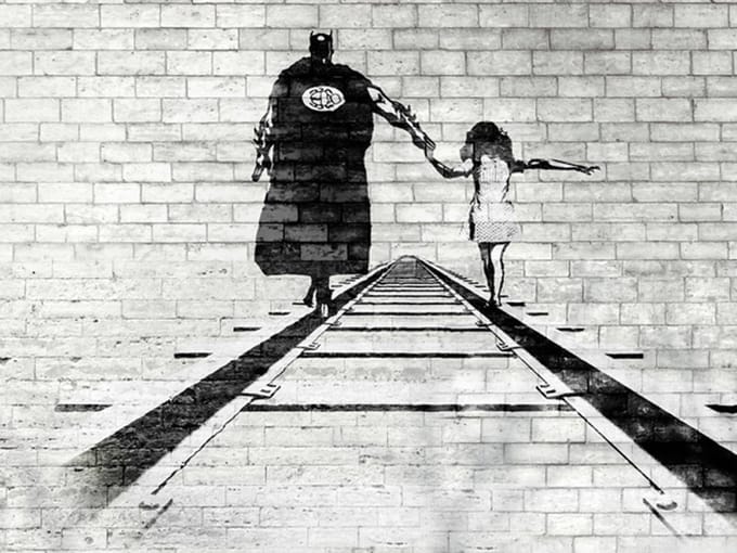 Fotobehang - Superhero.