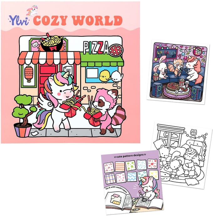 Depesche - Ylvi COZY World kleurboek