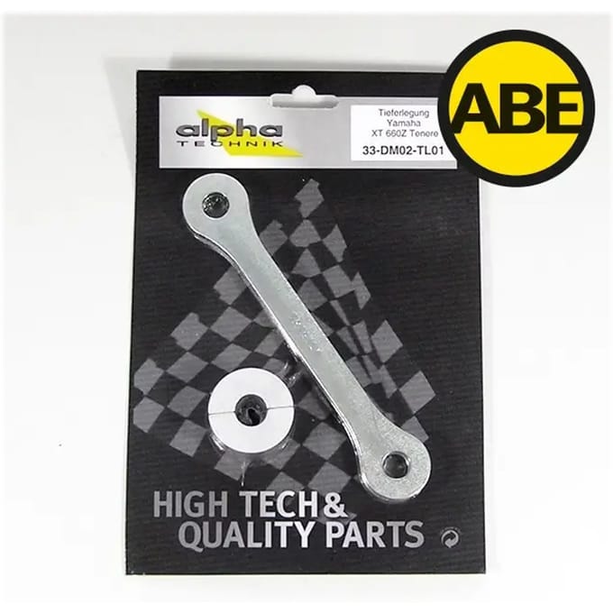 Verlagingsset Alpha Technik Yamaha XT660Z Tenere, DM02