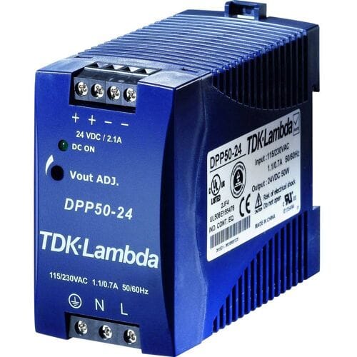 TDK-Lambda DPP50-48 DIN-rail netvoeding 48 V/DC 1.05 A 50 W Aantal uitgangen:1 x Inhoud 1 stuk(s)
