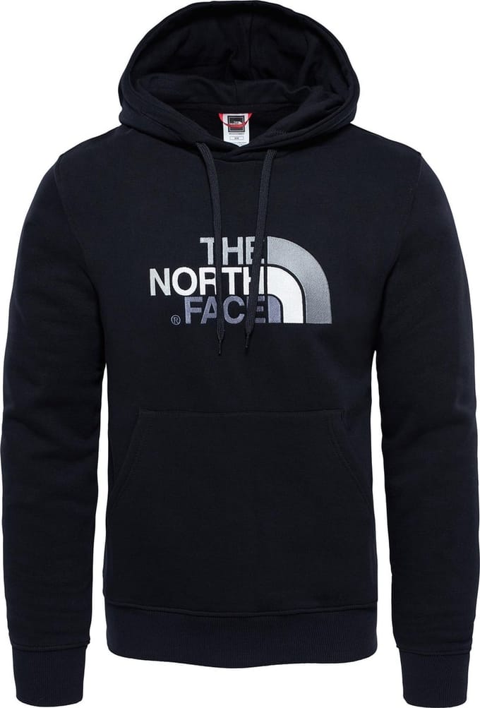The North Face Drew Peak Heren Outdoortrui - TNF Black/TNF Black - Maat M