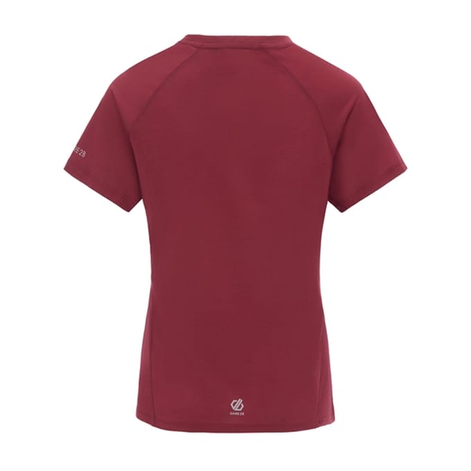 Dare 2B Dames Nimble T-Shirt (Tibetaans Rood)