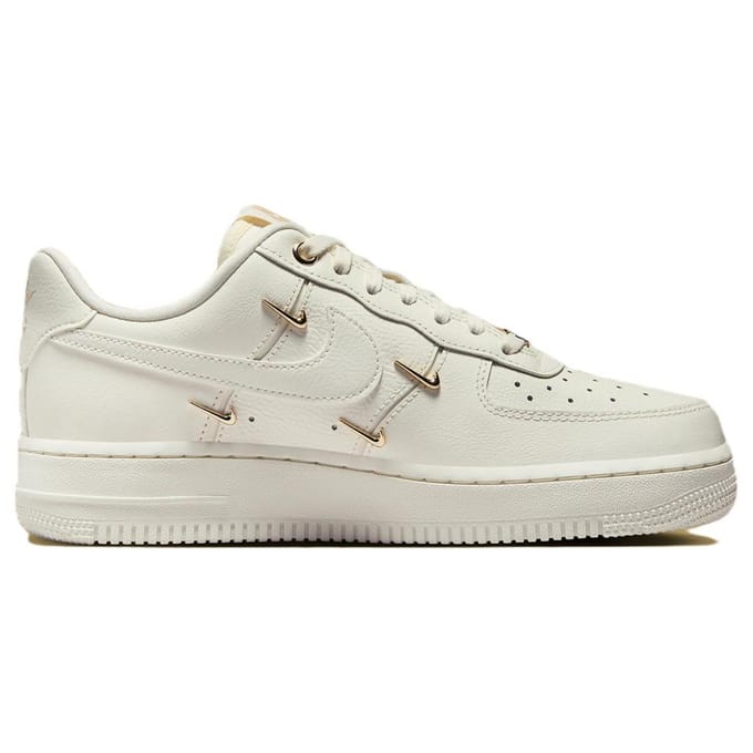 Nike Air Force Sneakers Dames - Wit - Maat 41 - Leer, Textil