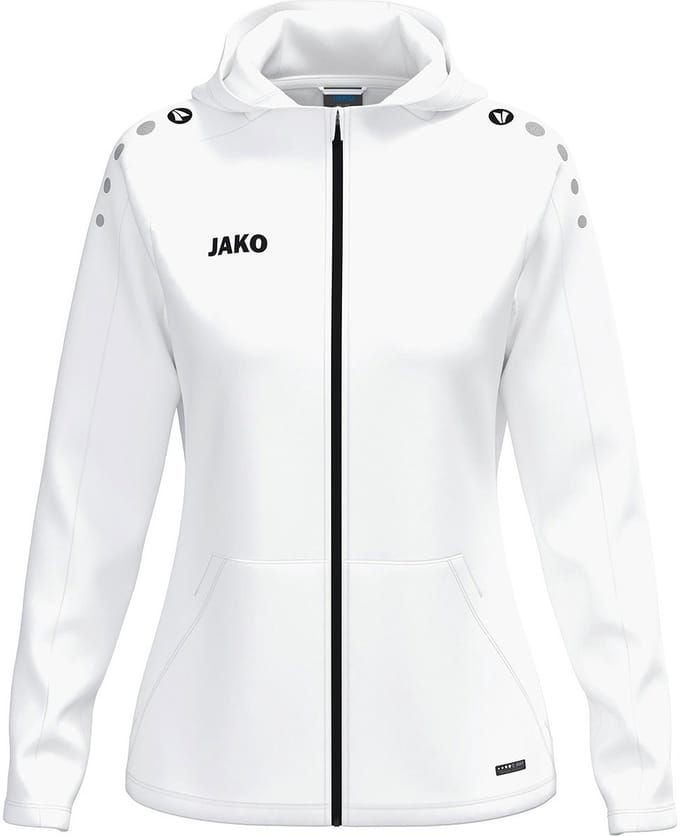 Jako One Jas Met Kap Dames - Wit | Maat: 38/40