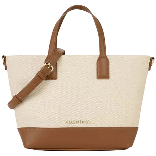 Valentino Bags Atena Re Medium Handtas Dames - Imitatieleer - Beige